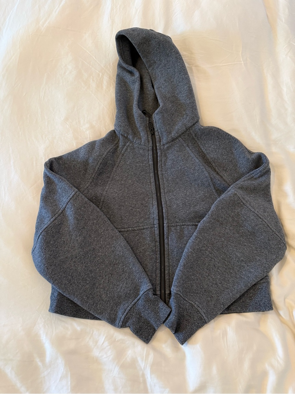 Lululemon Scuba Oversized Full Zip Hoodie in grey